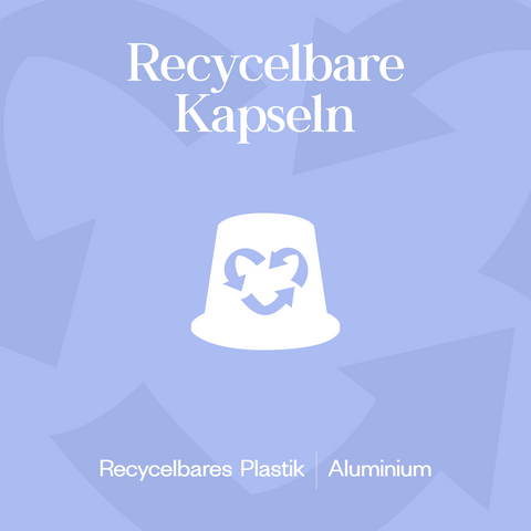 Meama Espresso-Kaffeekapseln Decaf aus recycblebarem Plastik und Aluminium