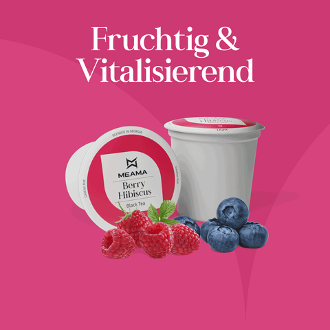 Meama Multi-Teekapseln Berry Hibiscus Früchte