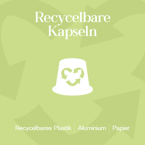 Meama Multi-Teekapseln Earl Grey Green aus recycblebarem Plastik, Aluminium und Papier
