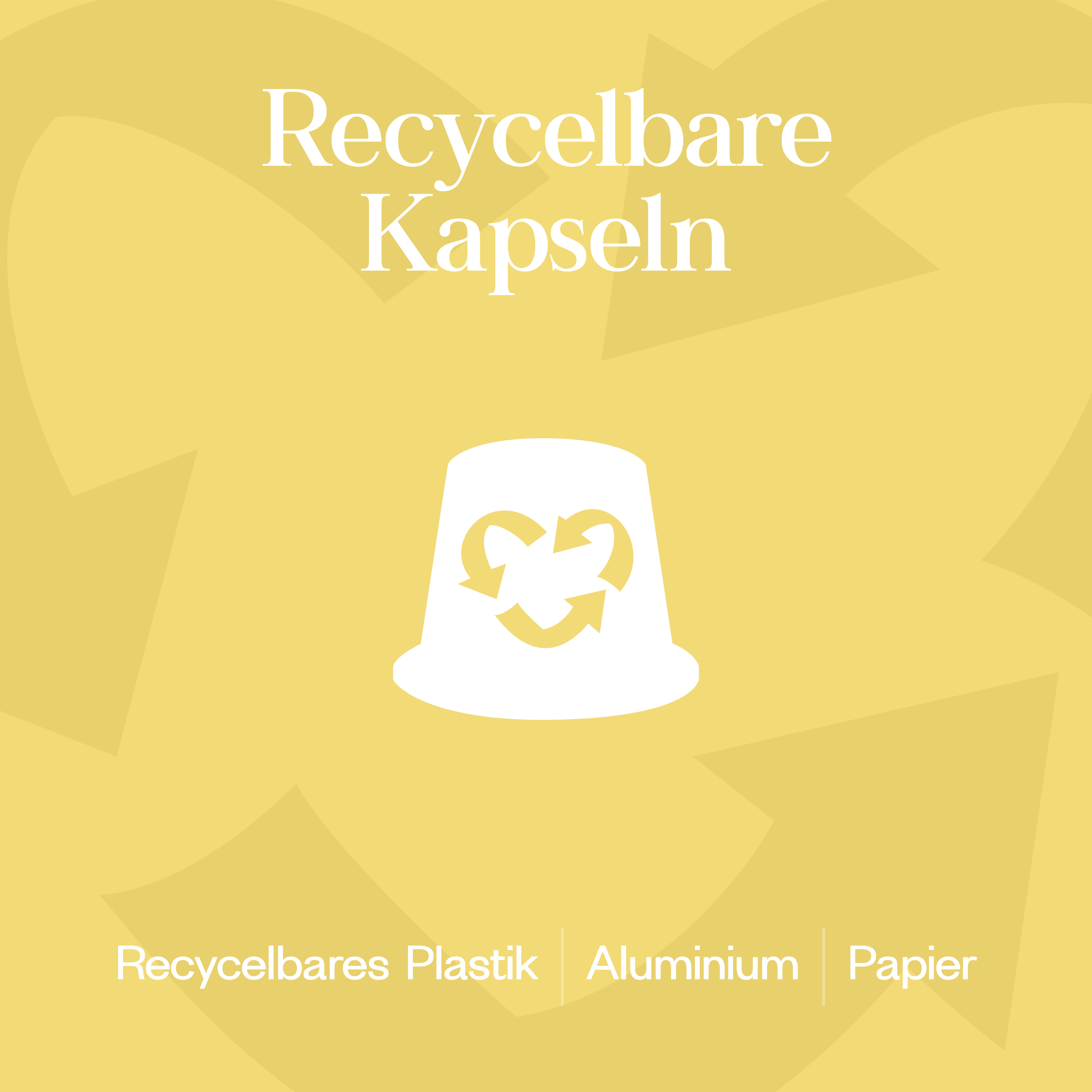 Meama Multi-Teekapseln Ginger Mint aus recycblebarem Plastik, Aluminium und Papier
