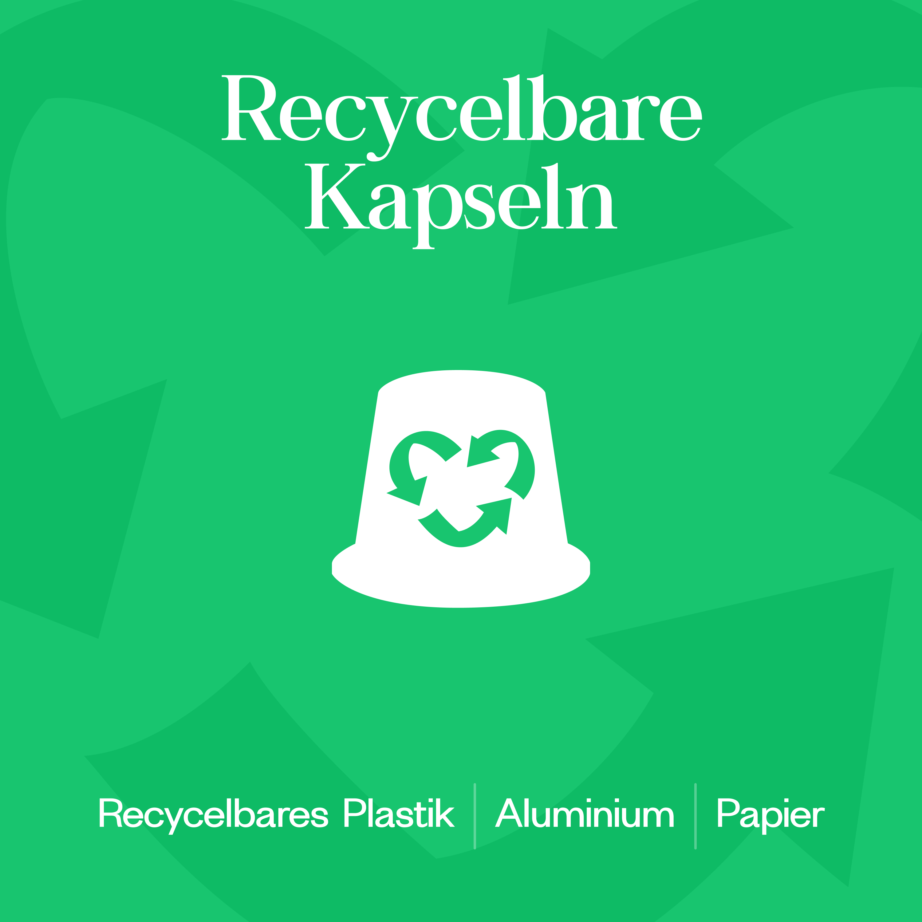 Meama Multi-Teekapseln Strawberry Kiwi aus recycblebarem Plastik, Aluminium und Papier