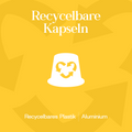 Meama Espresso-Kaffeekapseln Yellow 04  aus recycblebarem Plastik, Aluminium 