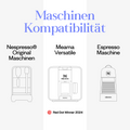 Meama Espresso-Kaffeekapsel kompatibel mit Nespresso® Maschinen, Meama Versatile Maschine (Reddot Award Gewinner 2024) und Meama Espresso Maschine