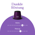 Meama Espresso-Kaffeekapseln Purple 08, Intensität Stufe 8 von 10, Röstung Stufe 7 von 10