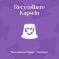 Meama Espresso-Kaffeekapseln Purple 08  aus recycblebarem Plastik und Aluminium