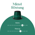 Meama Espresso-Kaffeekapseln Hazelnut, Intensität Stufe 8 von 10, Röstung Stufe 7 von 10