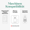 Meama Espresso-Kaffeekapsel kompatibel mit Nespresso® Maschinen, Meama Versatile Maschine (Reddot Award Gewinner 2024) und Meama Espresso Maschine