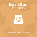 Meama Espresso-Kaffeekapseln Caramel aus recycblebarem Plastik und Aluminium 