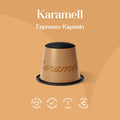 Meama Espresso Kaffee Kapsel Karamell, recycelbare Kapseln, Nespresso® kompatibel, Intensität 7