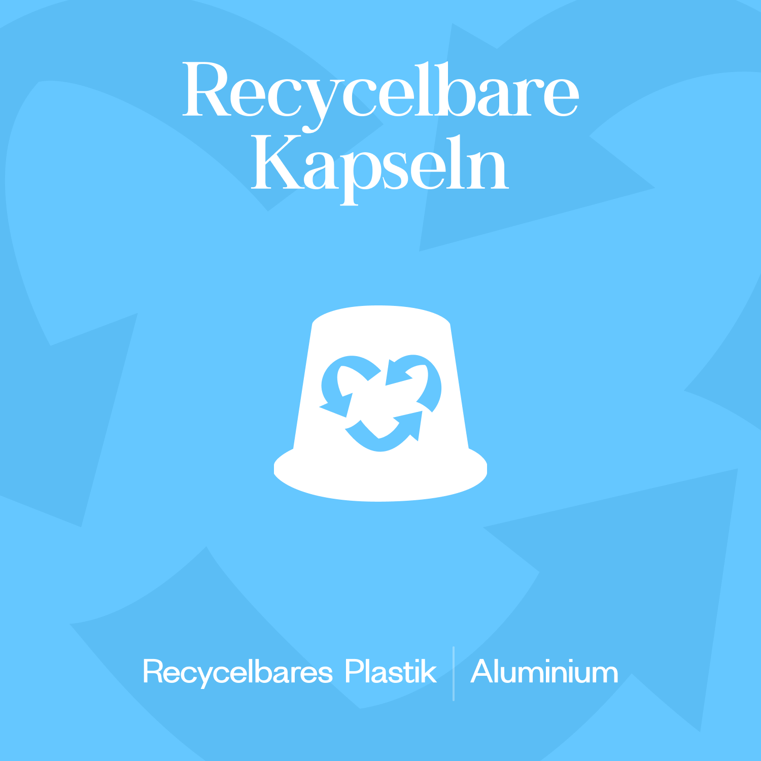 Meama Espresso-Kaffeekapseln Macapuno Coconut  aus recycblebarem Plastik und Aluminium