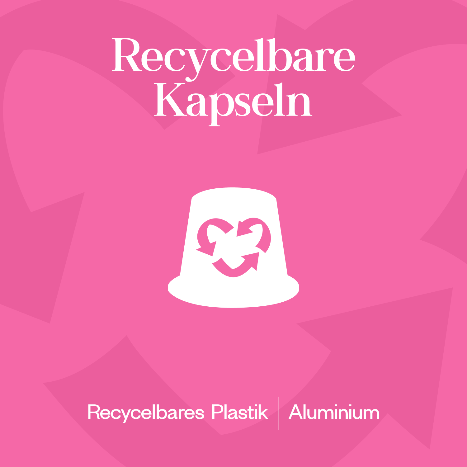 Meama Espresso-Kaffeekapseln Vanilla aus recycblebarem Plastik und Aluminium 