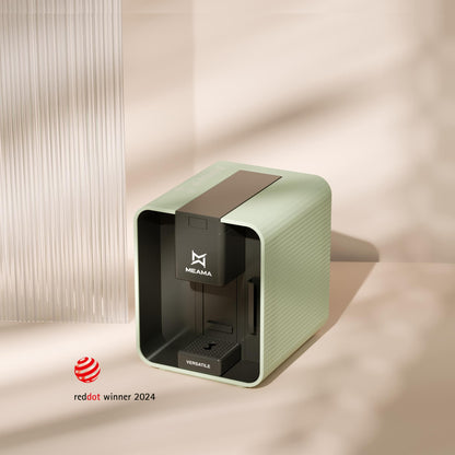 Meama Versatile. Kapsel Tee- und Kaffeemaschine in mint grün