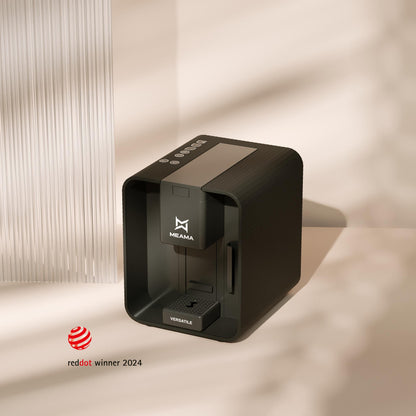 Meama Versatile. Kapsel Tee- und Kaffeemaschine in schwarz