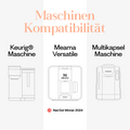 Meama Multi-Kafeekapseln kompatibel mit Keurig Maschinen, Meama Versatile Maschine (Reddot Award Gewinner 2024) und Meama Multikapselmaschine