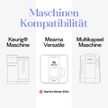 Meama Multi-Kaffeekapsel kompatibel mit Keurig Maschinen, Meama Versatile Maschine (Reddot Award Gewinner 2024) und Meama Multikapsel Maschine