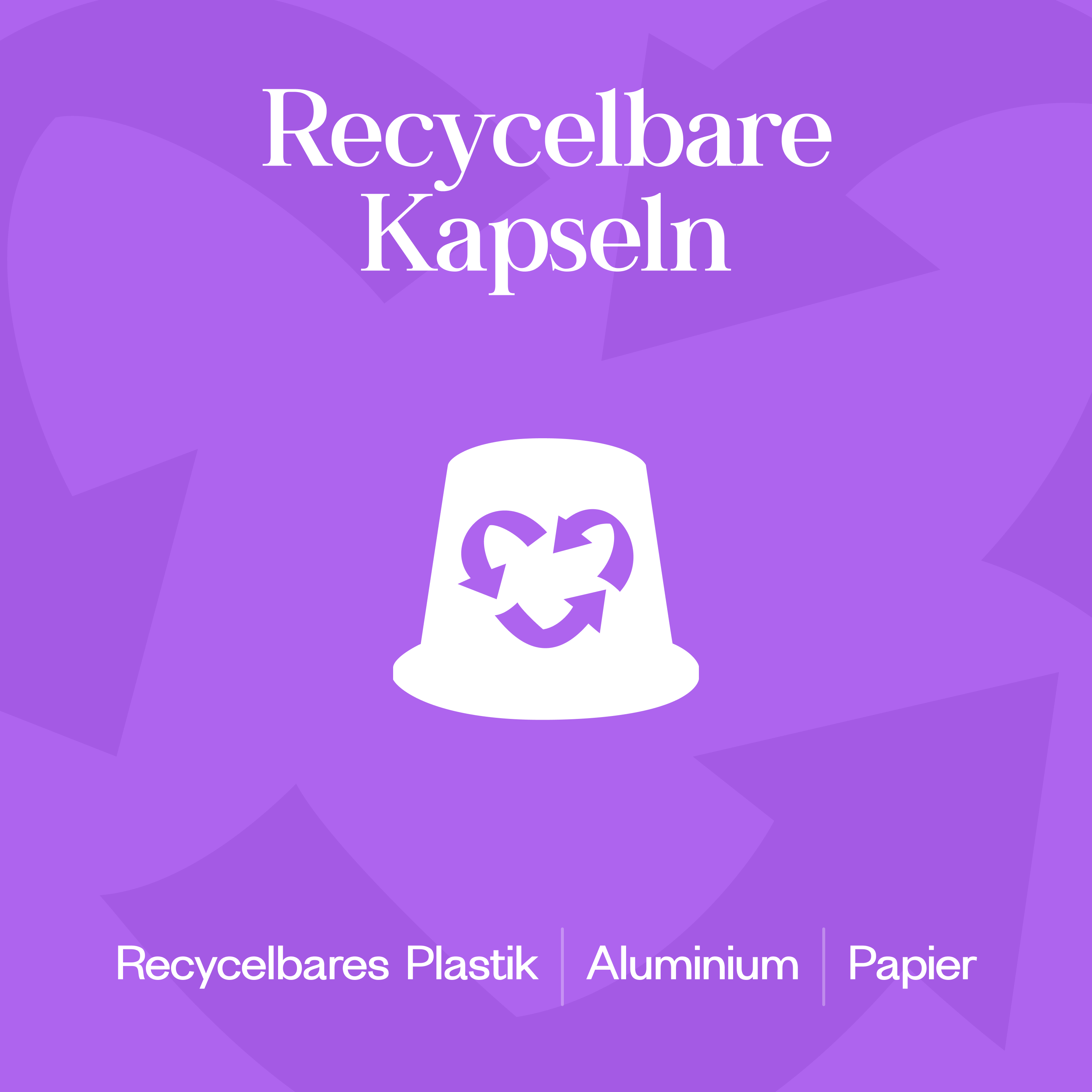Meama Multi-Kaffeekapsel Guatemala 07 aus recycblebarem Plastik, Aluminium und Papier