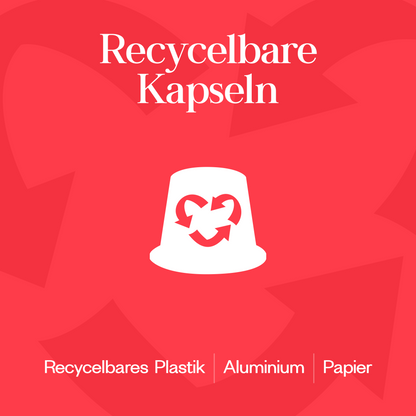 Meama Multi-Kaffeekapsel Brazil 08 aus recycblebarem Plastik, Aluminium und Papier