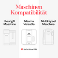 Meama Multi-Kaffeekapsel kompatibel mit Keurig Maschinen, Meama Versatile Maschine (Reddot Award Gewinner 2024) und Meama Multikapsel Maschine