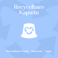 Meama Multi-Kaffeekapsel Decaf aus recycblebarem Plastik, Aluminium und Papier