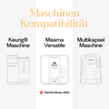 Meama Multi-Kaffeekapsel kompatibel mit Keurig Maschinen, Meama Versatile Maschine (Reddot Award Gewinner 2024) und Meama Multikapsel Maschine