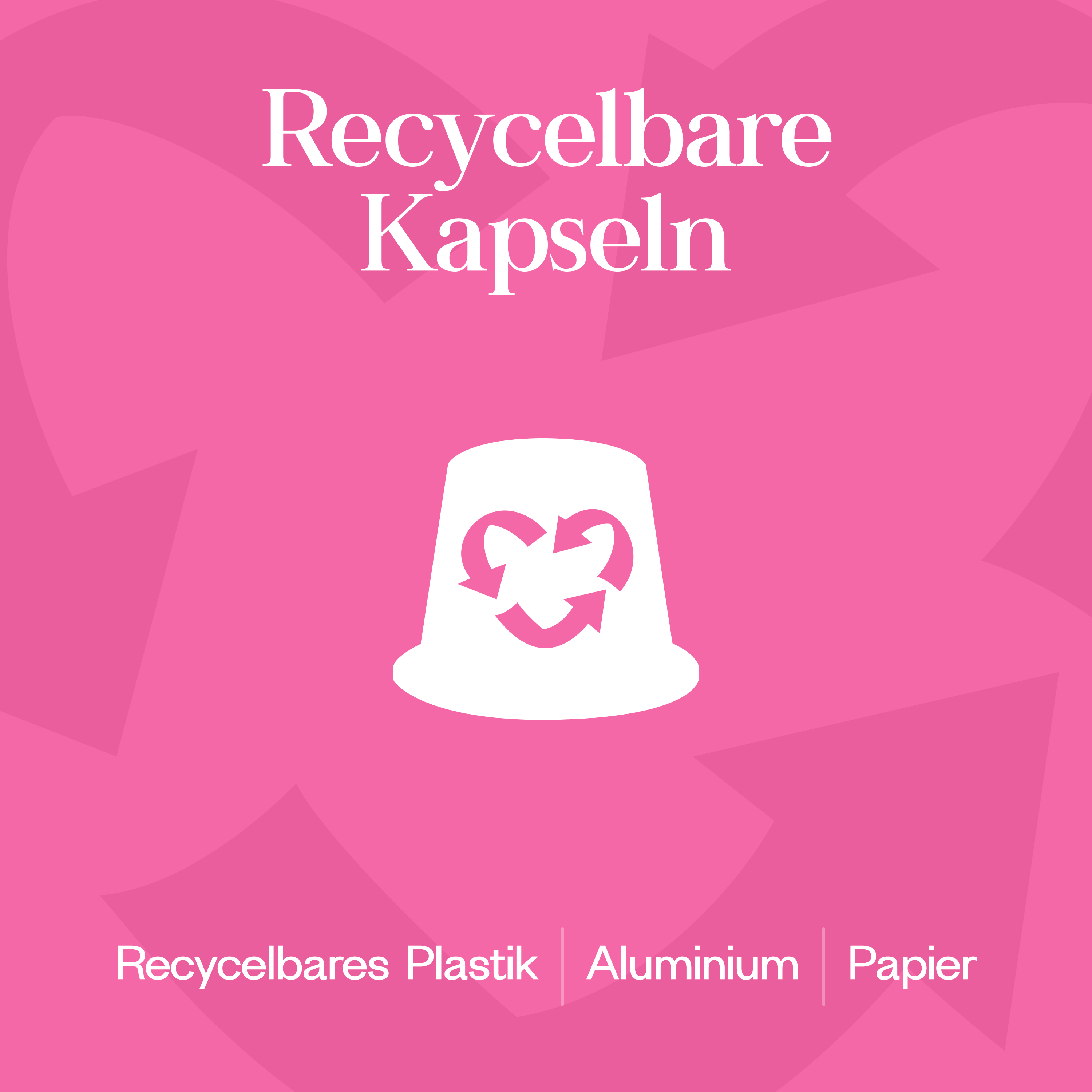 Meama Multi-Kaffeekapsel Vanille aus recycblebarem Plastik, Aluminium und Papier