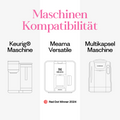 Meama Multi-Kaffeekapsel kompatibel mit Keurig Maschinen, Meama Versatile Maschine (Reddot Award Gewinner 2024) und Meama Multikapsel Maschine