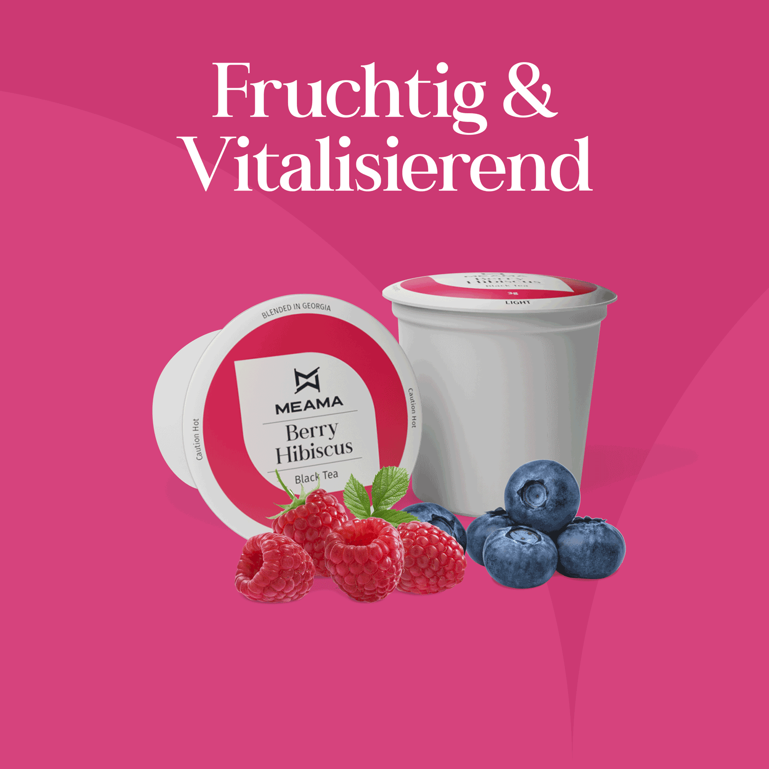 Meama Multi-Teekapseln Berry Hibiscus Früchte