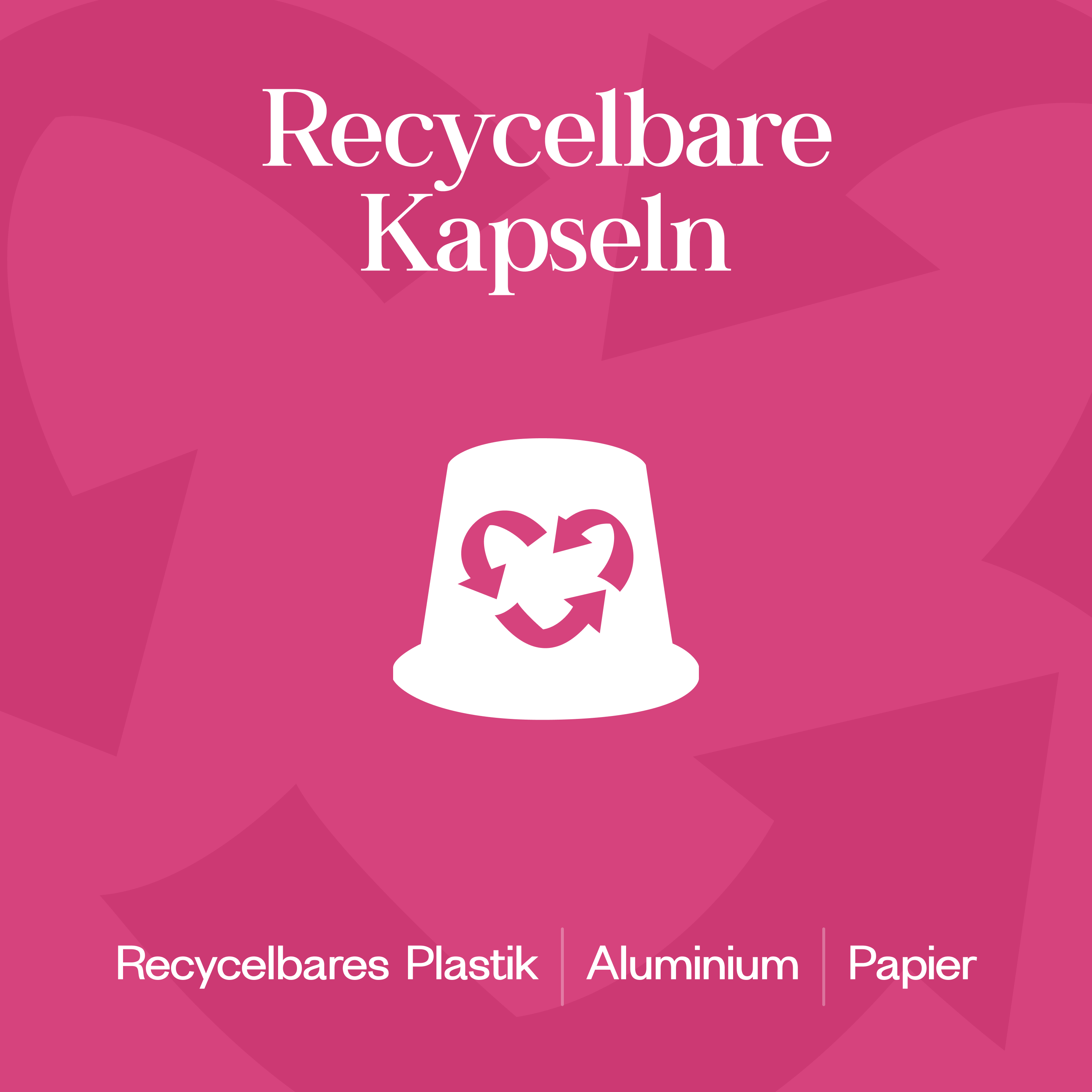 Meama Multi-Teekapsel Berry Hibiscus aus recycblebarem Plastik, Aluminium und Papier