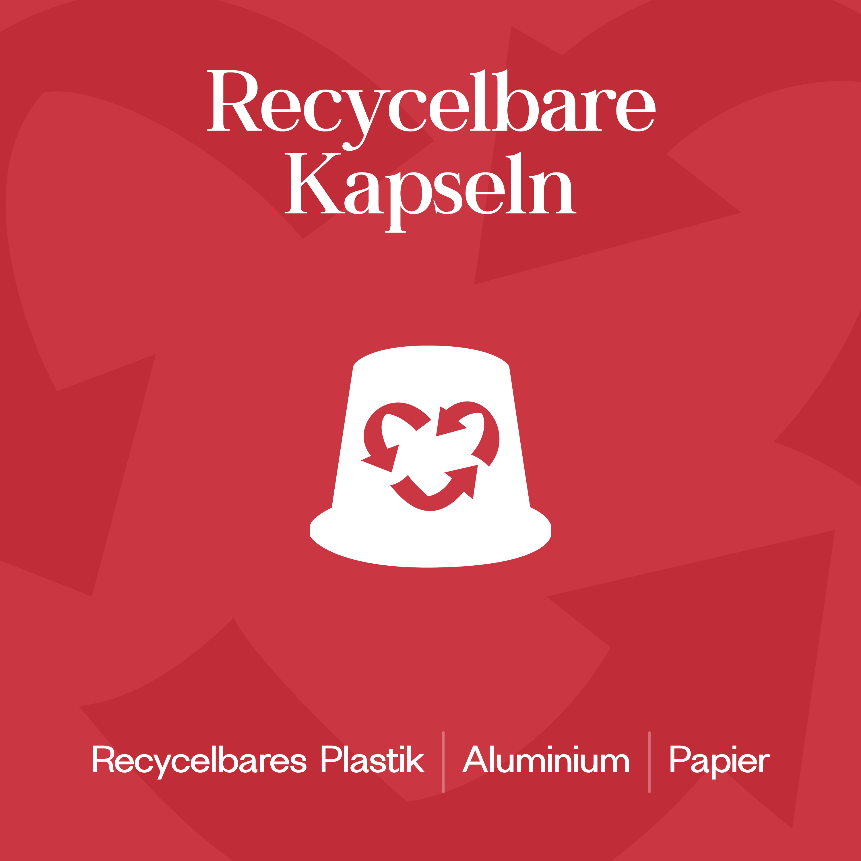 Meama Multi-Teekapsel Classic Black aus recycblebarem Plastik, Aluminium und Papier