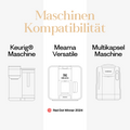 Meama Multi-Teekapsel kompatibel mit Keurig Maschinen, Meama Versatile Maschine (Reddot Award Gewinner 2024) und Meama Multikapsel Maschine