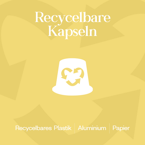 Meama Multi-Teekapseln Ginger Mint aus recycblebarem Plastik, Aluminium und Papier
