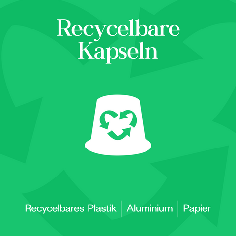 Meama Multi-Teekapseln Strawberry Kiwi aus recycblebarem Plastik, Aluminium und Papier